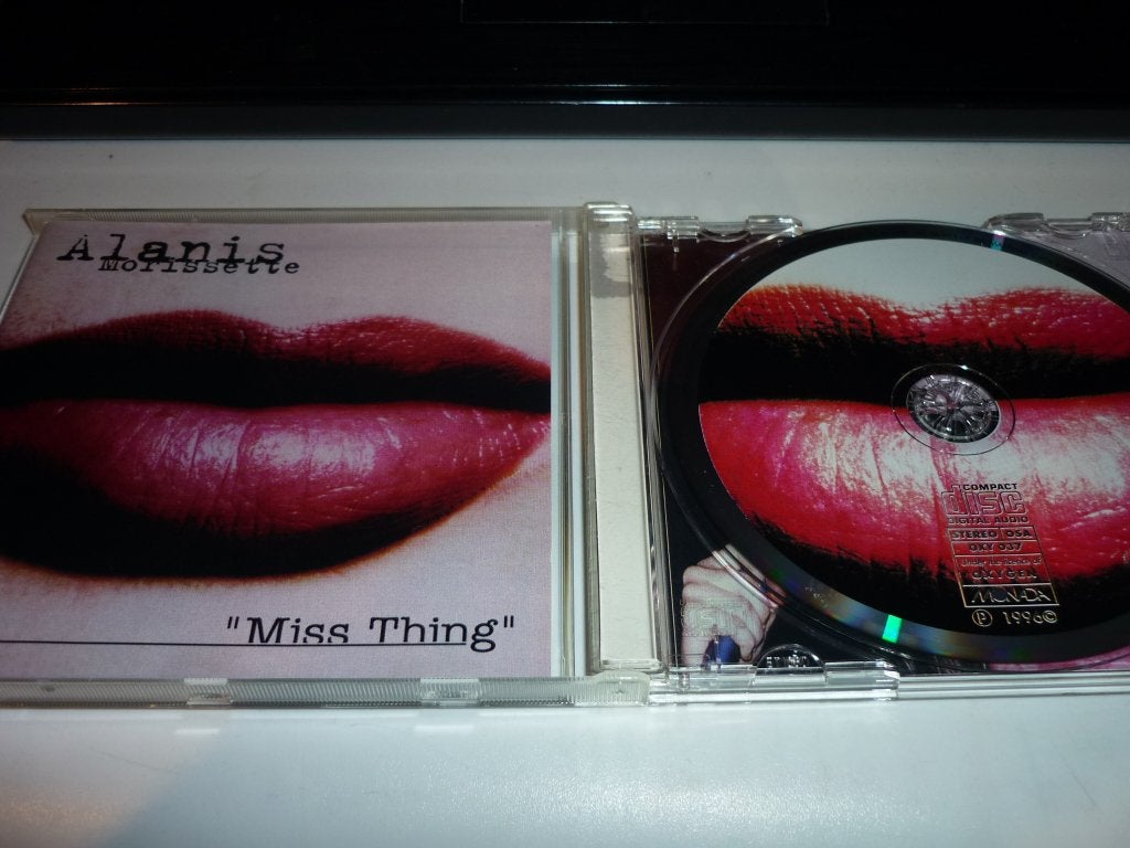 Alanis Morissette - Miss Thing CD (Live) unofficial release, Gebruikt, Pop, Ophalen of Verzenden, Live-album