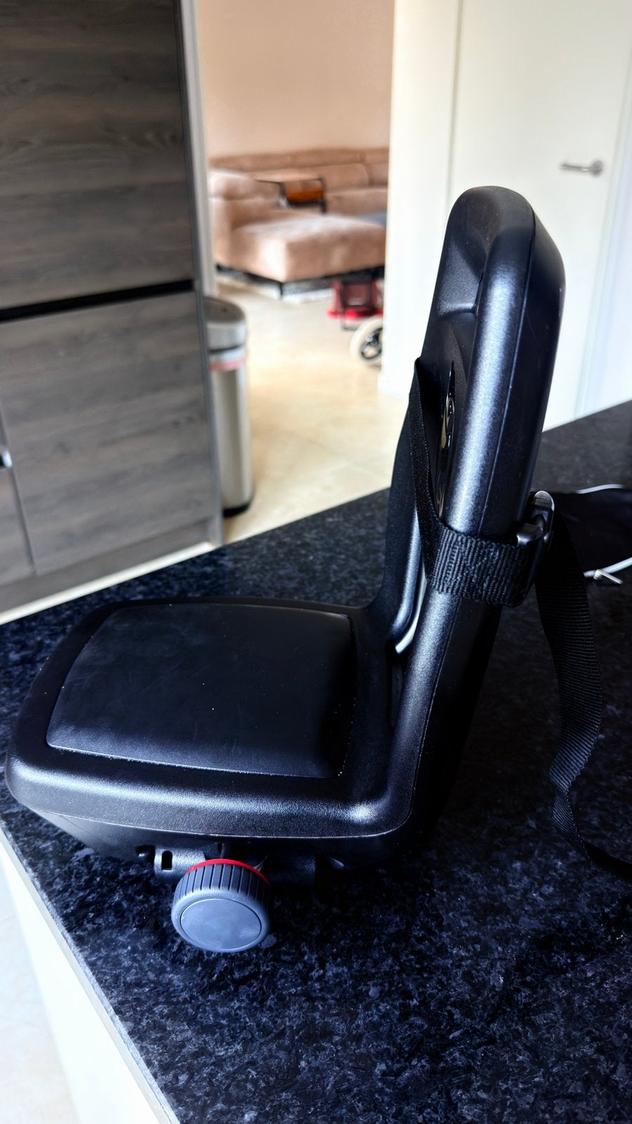 Qibbel Junior 6+ fietszitje - Zo goed als nieuw, Ophalen, Zo goed als nieuw, 22 t/m 36 kg, Achterzitje