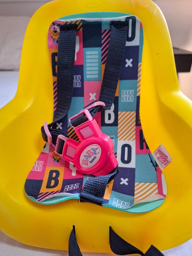 Babyborn fietsstoeltje, Ophalen, Gebruikt, Babypop
