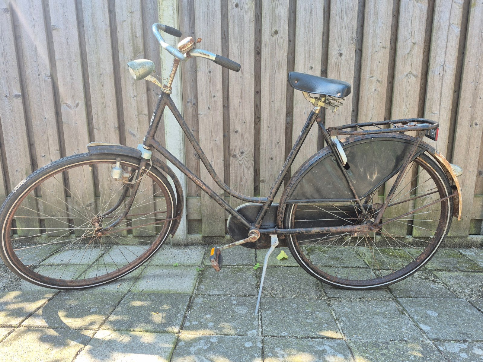 Oude Empo Damesfiets - Opknapper/Decoratie, Terugtraprem, Ophalen, Overige merken, 53 tot 56 cm