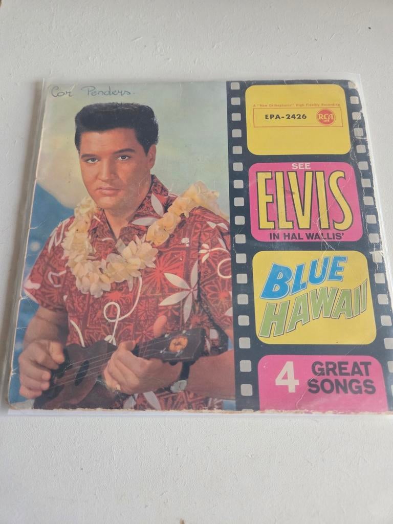 Elvis Presley - Blue Hawaii EP, Cd's en Dvd's, Vinyl | Pop, Ophalen of Verzenden