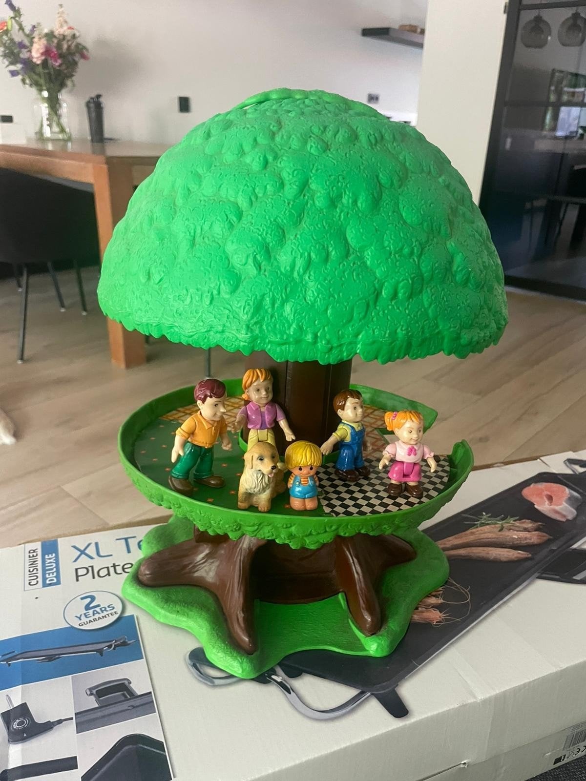 Boomhuis speelset met figuren, Ophalen, Gebruikt, Jongen of Meisje