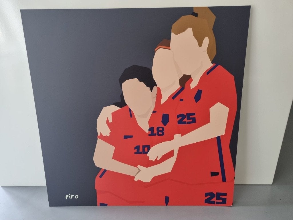 Piro leeuwinnen Danielle van der Donk,, 50 – 75, Gebruikt, Oorspronkelijke maker, Ophalen of Verzenden
