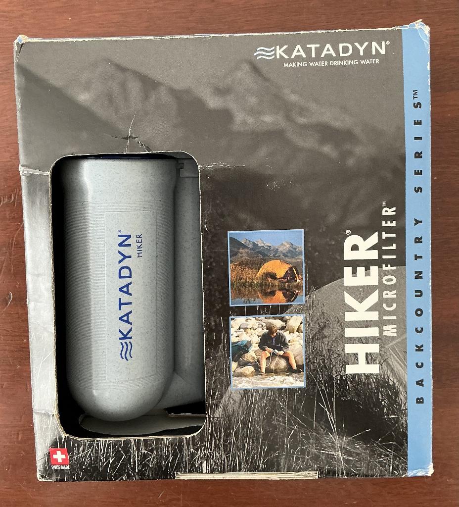 Katadyn Hiker Water Microfilter – Camping / Hiking, Ophalen of Verzenden, Zo goed als nieuw, Overige typen