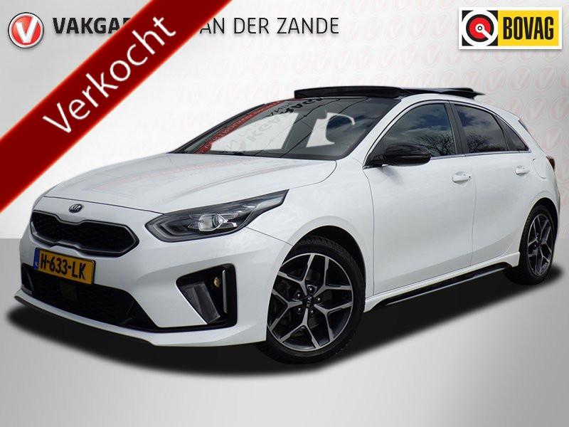 Kia Ceed 1.0 T-GDi GT-Line, Pano, Camera, Carplay, Zeer Comp, Voorwielaandrijving, Gebruikt, Wit, Origineel Nederlands