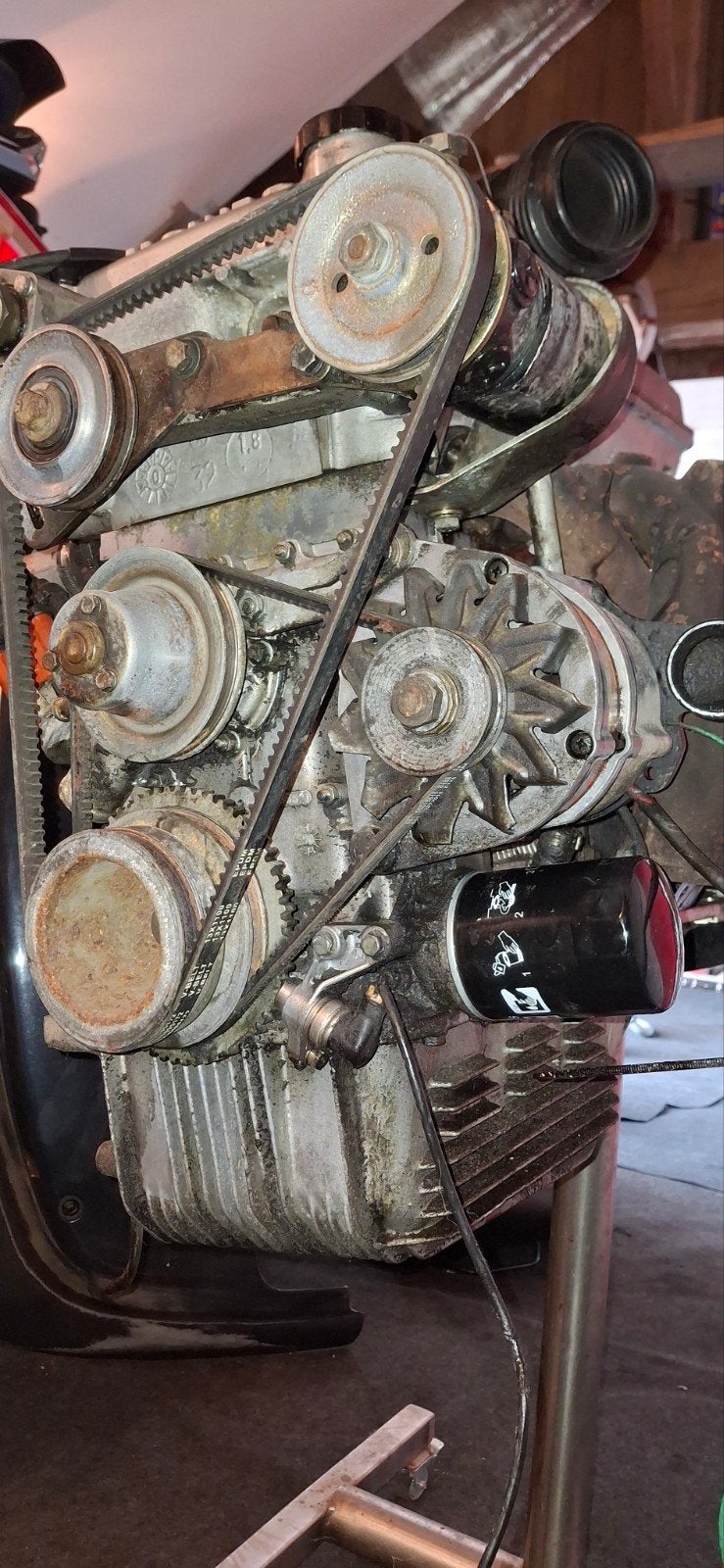alfa 75 1.8 i.e. motorblok compleet., Ophalen, Gebruikt, Alfa Romeo