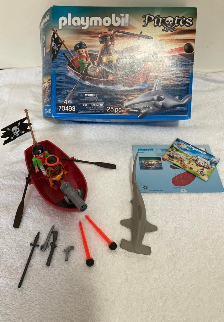 Playmobil pirates 70493, Kinderen en Baby's, Speelgoed | Playmobil, Ophalen of Verzenden, Zo goed als nieuw