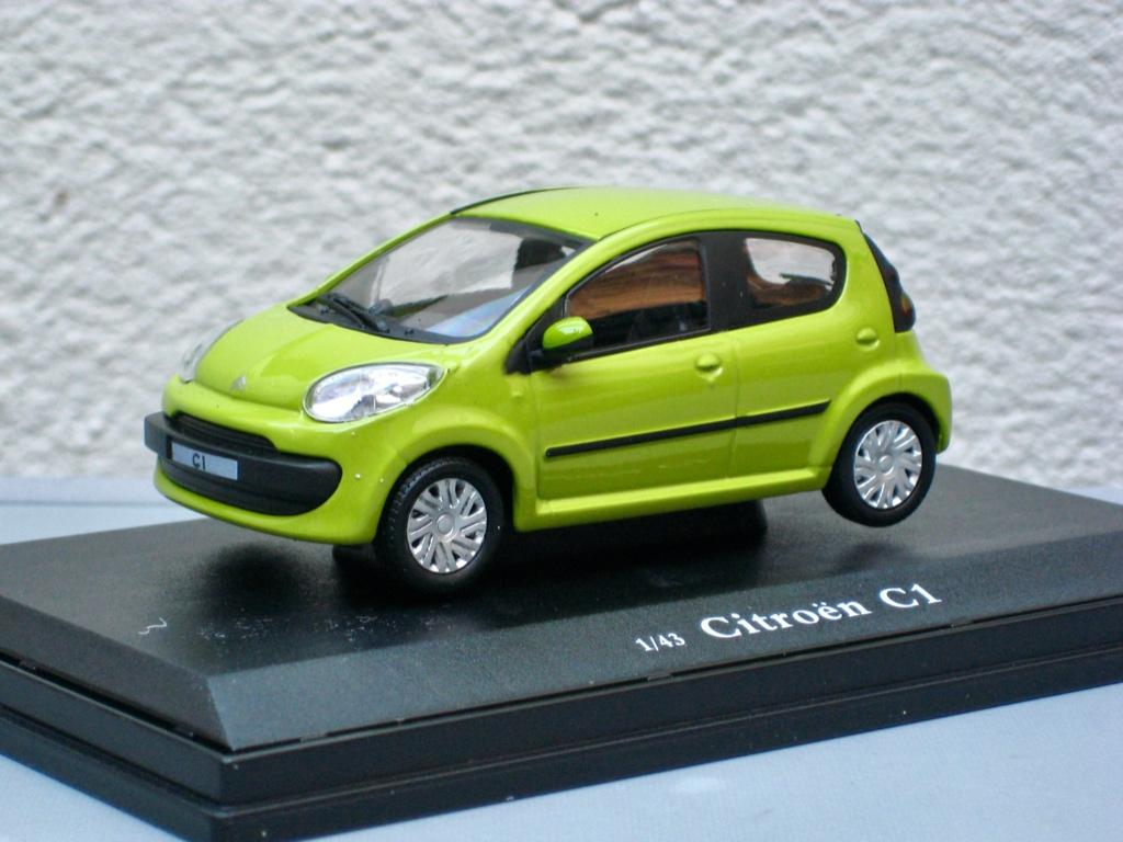 Citroen C1 groen Cararama Oliex 1:43, Ophalen of Verzenden, Nieuw, Auto, Overige merken