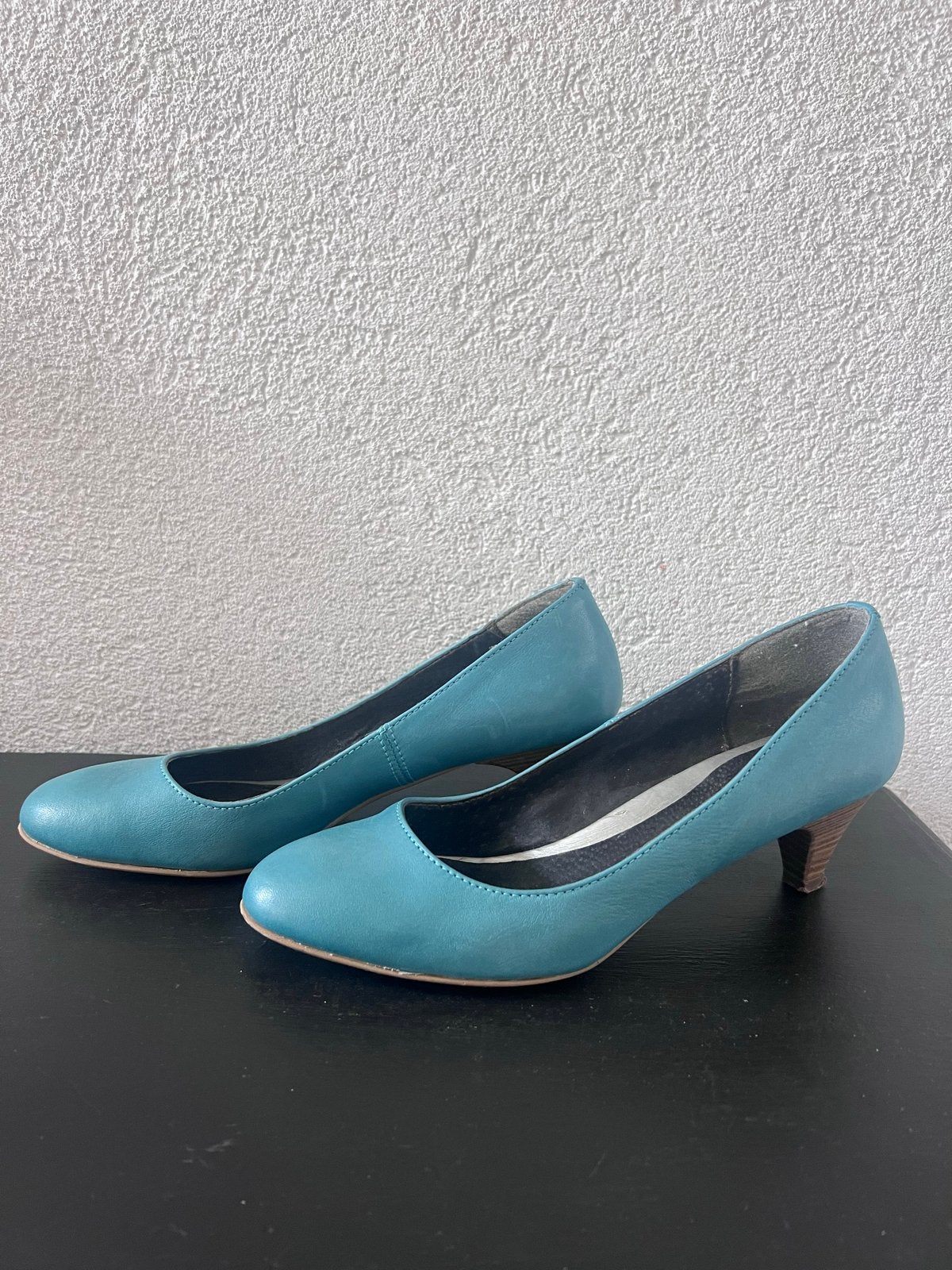 Pumps met lage hak - Turquoise - Maat 39 - Merk Cinderella, Kleding | Dames, Schoenen, Schoenen met lage hakken, Blauw, Ophalen of Verzenden