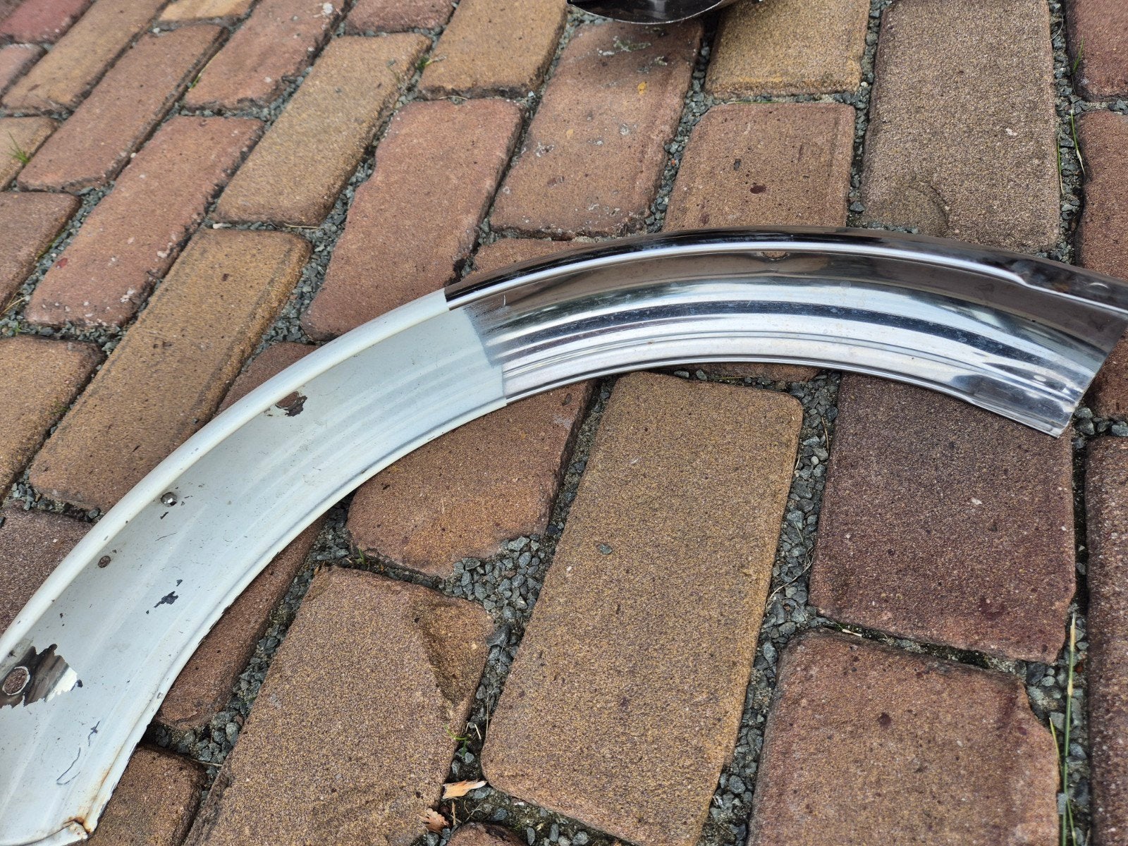 Solex 5000 achterspatbord, Ophalen