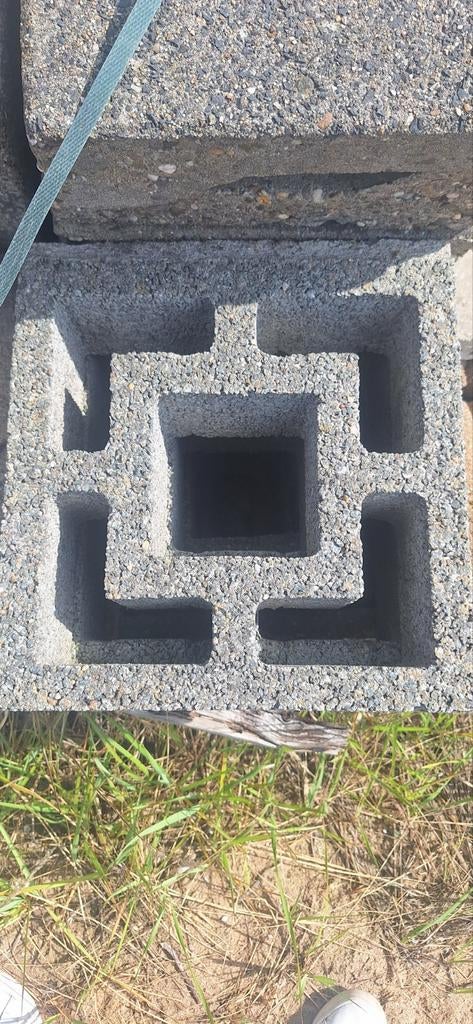 10 stuks patioblokken 30x30x10 cm, Ophalen, Gebruikt, Minder dan 5 m², Beton