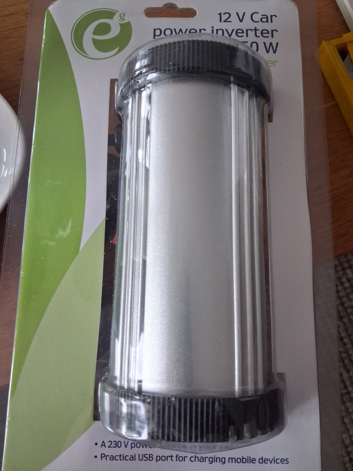 12V Auto Omvormer 230V met USB - Nieuw in verpakking, Ophalen, Nieuw