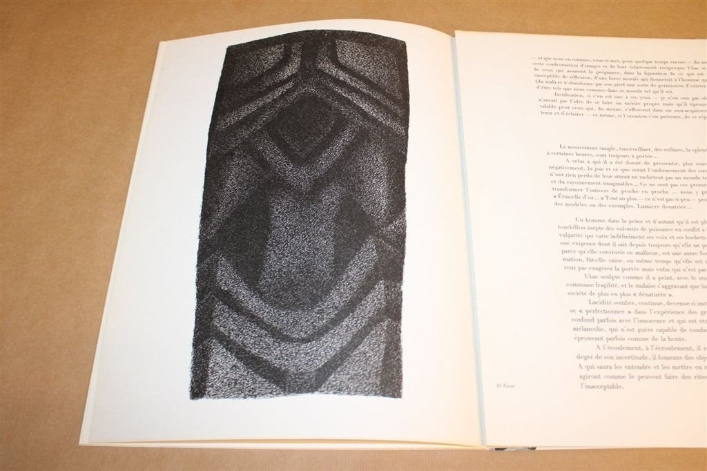 Kunstuitgave Derrière Le Miroir. Ubac. Zeldzaam. 1961., Ophalen of Verzenden, Gelezen