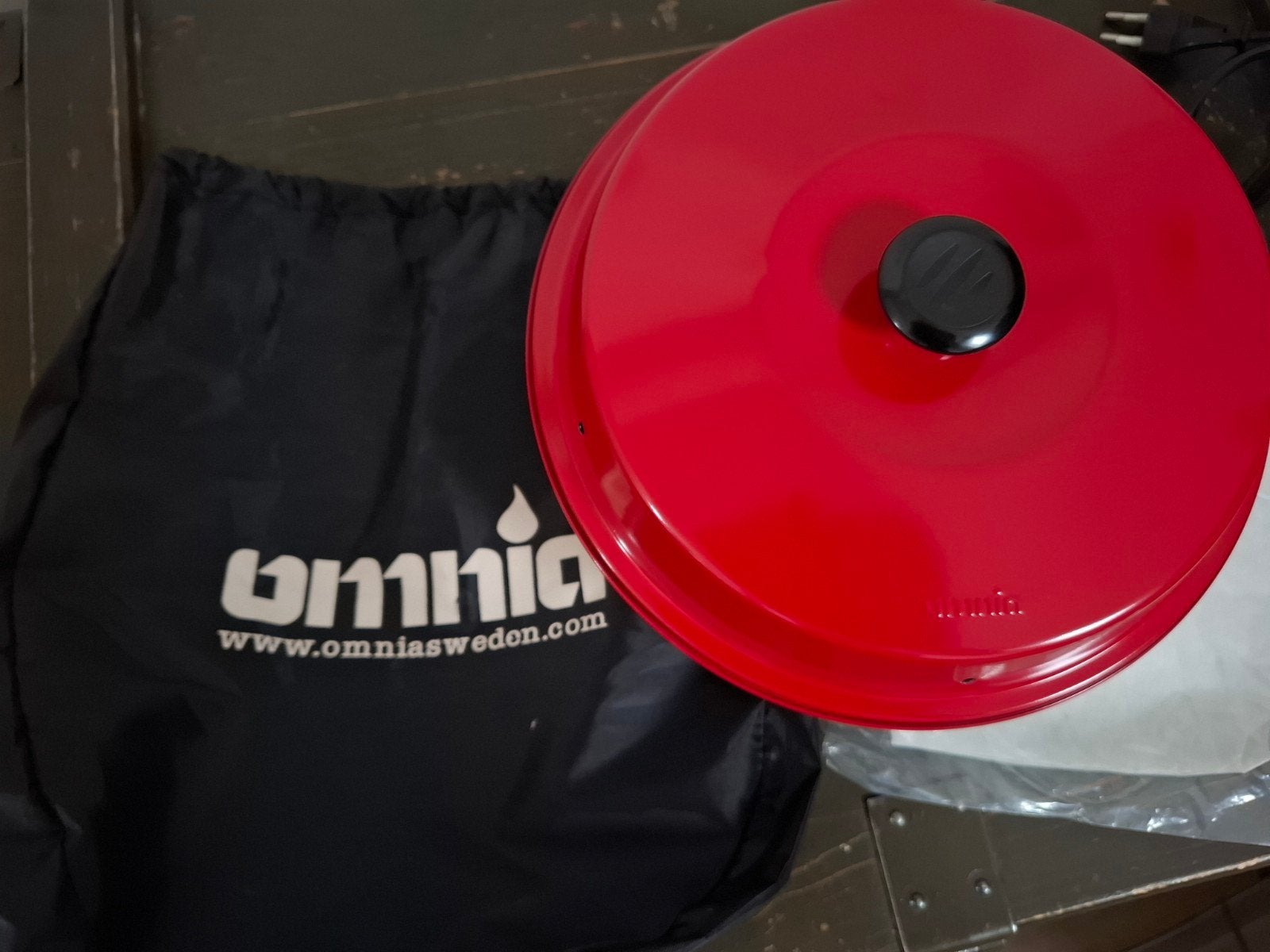Omnia Campingoven - Zo goed als nieuw, Ophalen of Verzenden, Zo goed als nieuw
