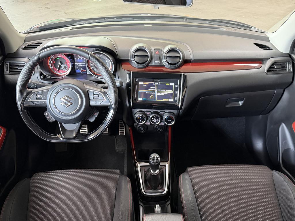 Suzuki Swift 1.4 Sport Smart Hybrid | Navi | 17"| ACC | Dode, Voorwielaandrijving, Gebruikt, Zwart, 4 cilinders