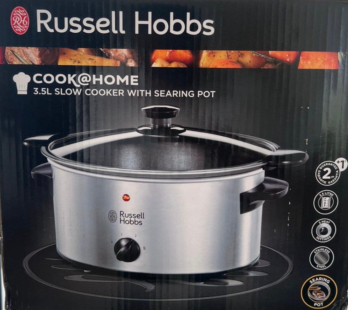Russel Hobbs slowcoocker, Ophalen of Verzenden, Zo goed als nieuw
