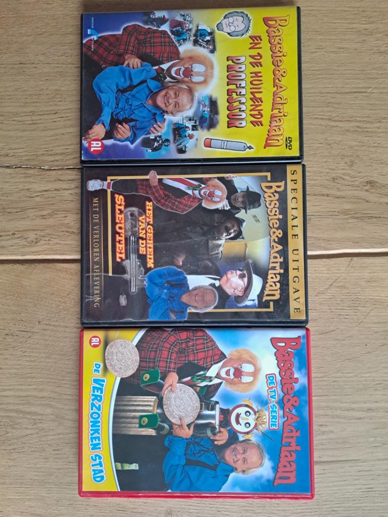 Bassie en adriaan, Ophalen, Alle leeftijden, Kinderprogramma's en -films, Overige typen