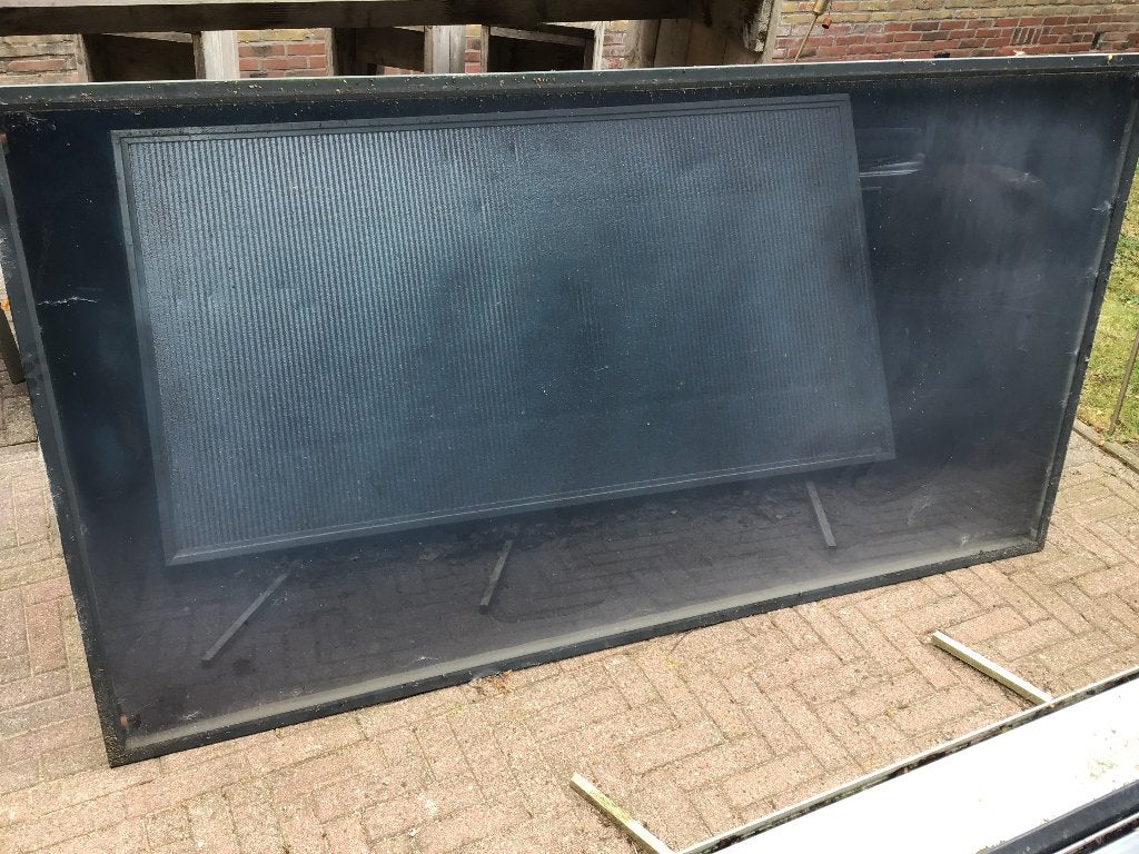 Zonne collector, Ophalen, Zo goed als nieuw