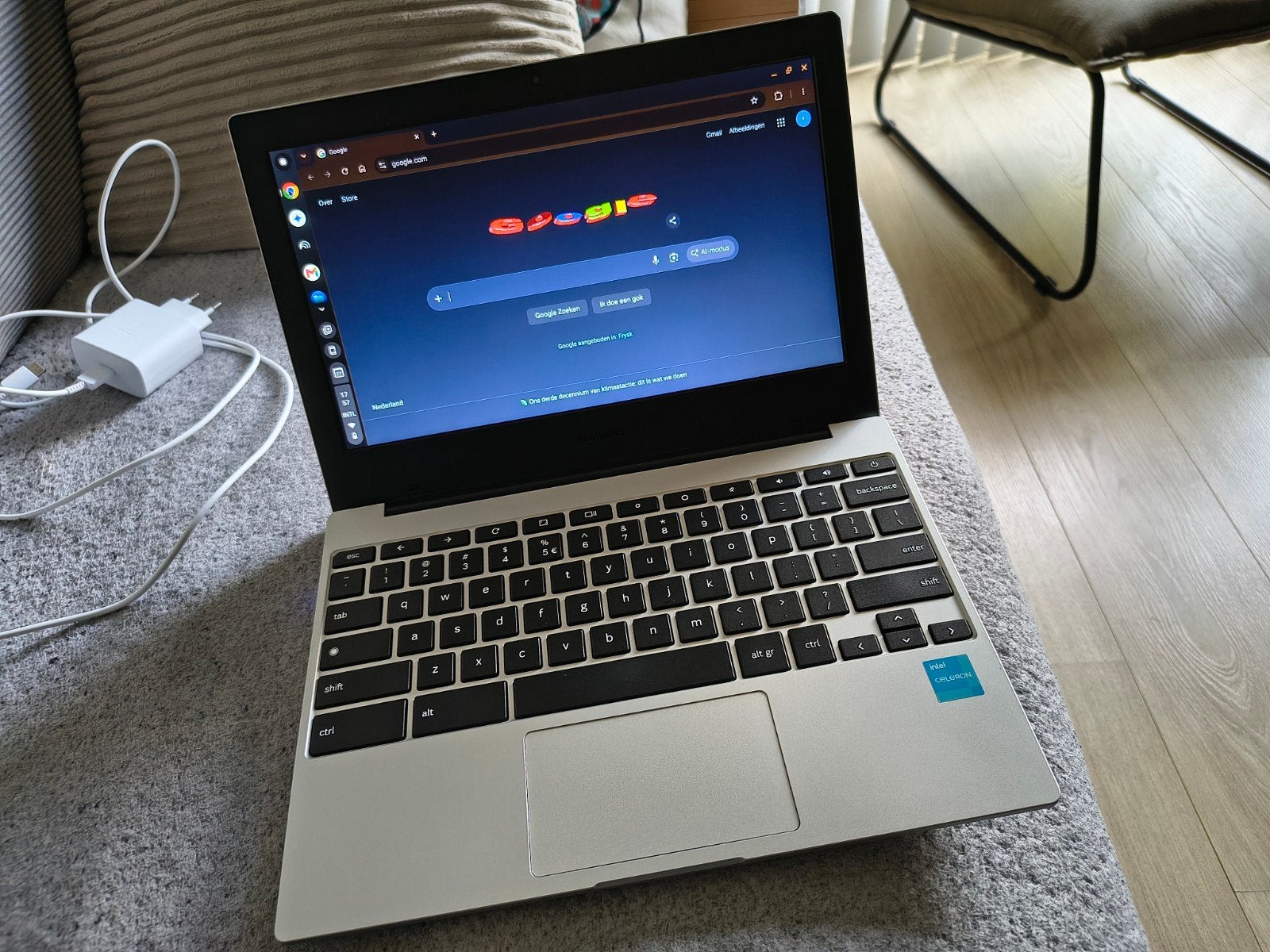 Samsung Chromebook Go 11.6 inch Vaste prijs! Intel Celeron 4, Computers en Software, Ophalen of Verzenden