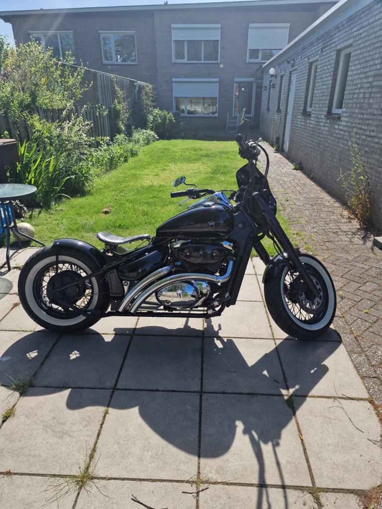 Unieke Bobber Intruder VL800 - NL Bobbers Custom Build, Particulier, Gebruikt, Chopper