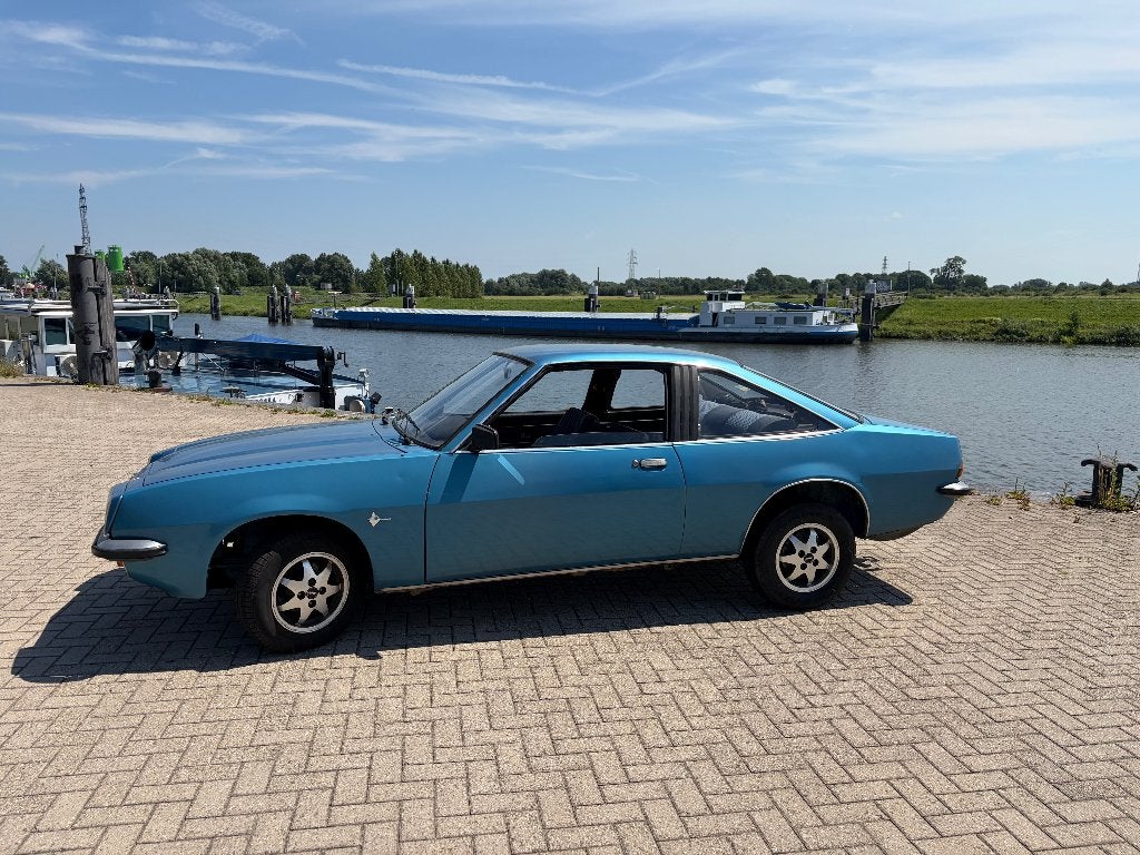 Opel Manta 1.9 S 1976 1E EIGENAAR  APK EN  BELASTINGVRIJ, Auto's, Oldtimers, Particulier, Trekhaak, Benzine, Coupé, Handgeschakeld