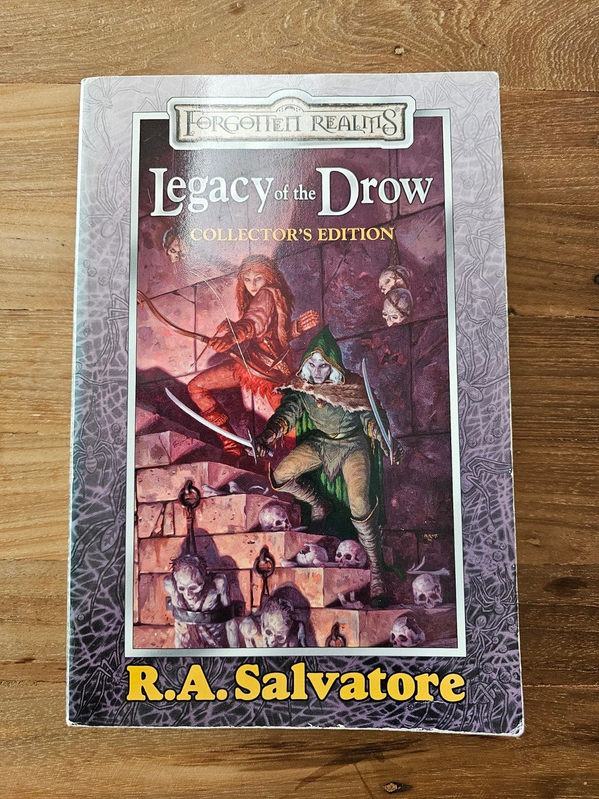 Legacy of the Drow collector's edition in nette staat, Ophalen of Verzenden, Gelezen, R.A. Salvatore