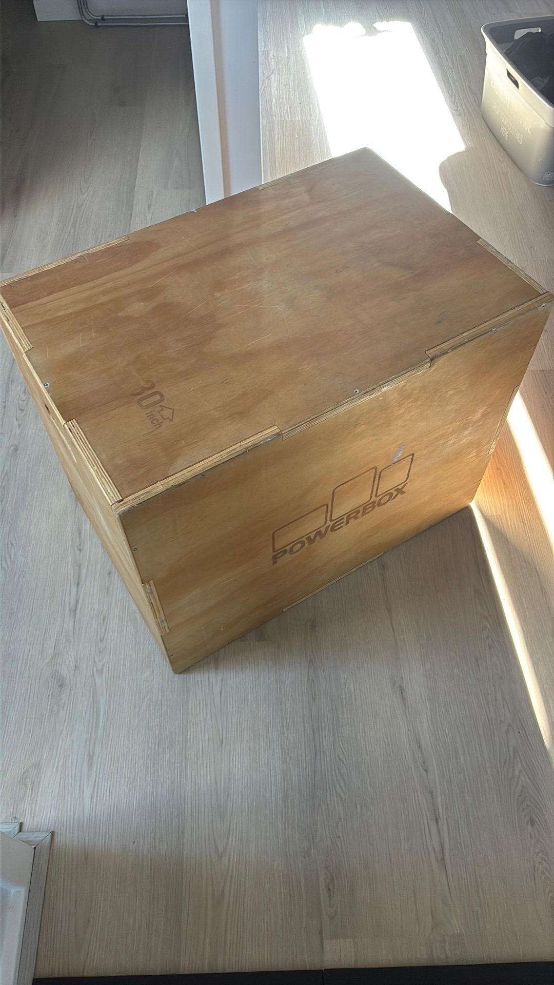 Powerbox plyobox, Ophalen, Gebruikt