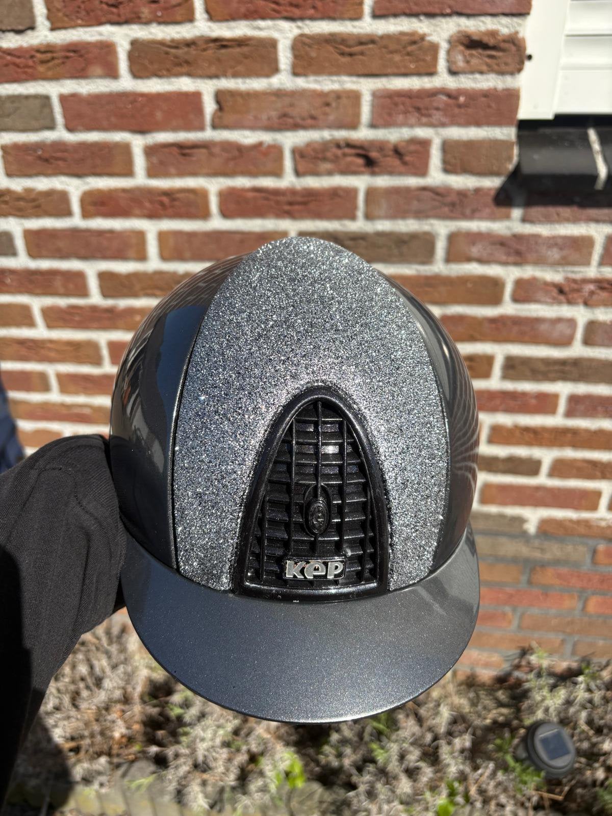 Kep italia, Dieren en Toebehoren, Paardrijkleding, Ophalen of Verzenden, Gebruikt, Dressuur, Cap