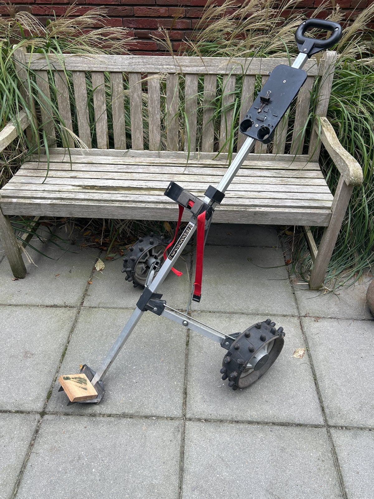 Golftrolley winter, Ophalen of Verzenden, Gebruikt, Golfkar, Overige merken