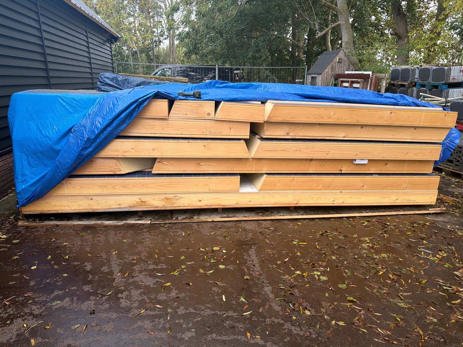 Isolatieplaten (pir) voor dak of diverse toepassingen, Gebruikt, 12 cm of meer, 15 m² of meer, Ophalen
