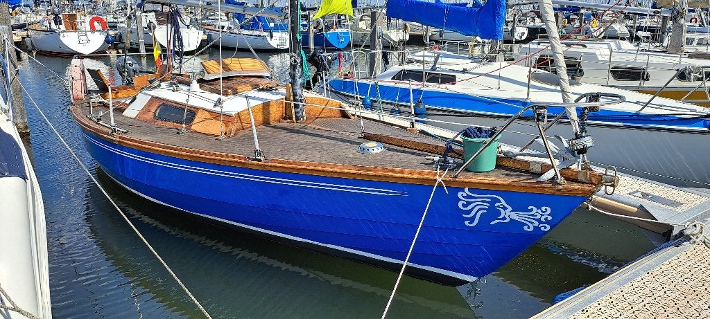 Waarschip 725 - 1970 - Hout - Teakdek - Ligplaats Bruinisse, Ophalen, Gebruikt, Waarschip, 1.50 - 1.70 meter