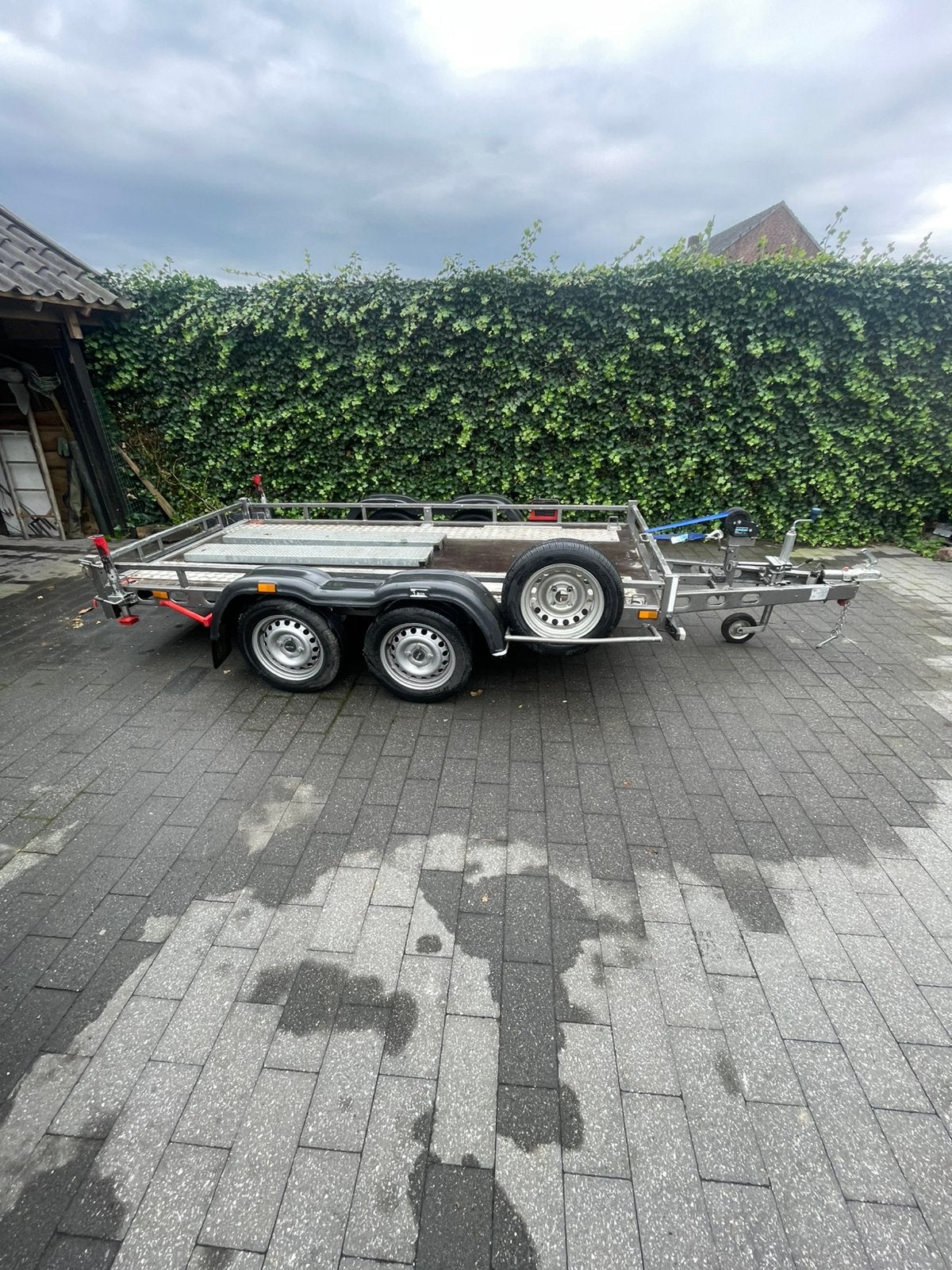 Machine transporter, Ophalen, Gebruikt