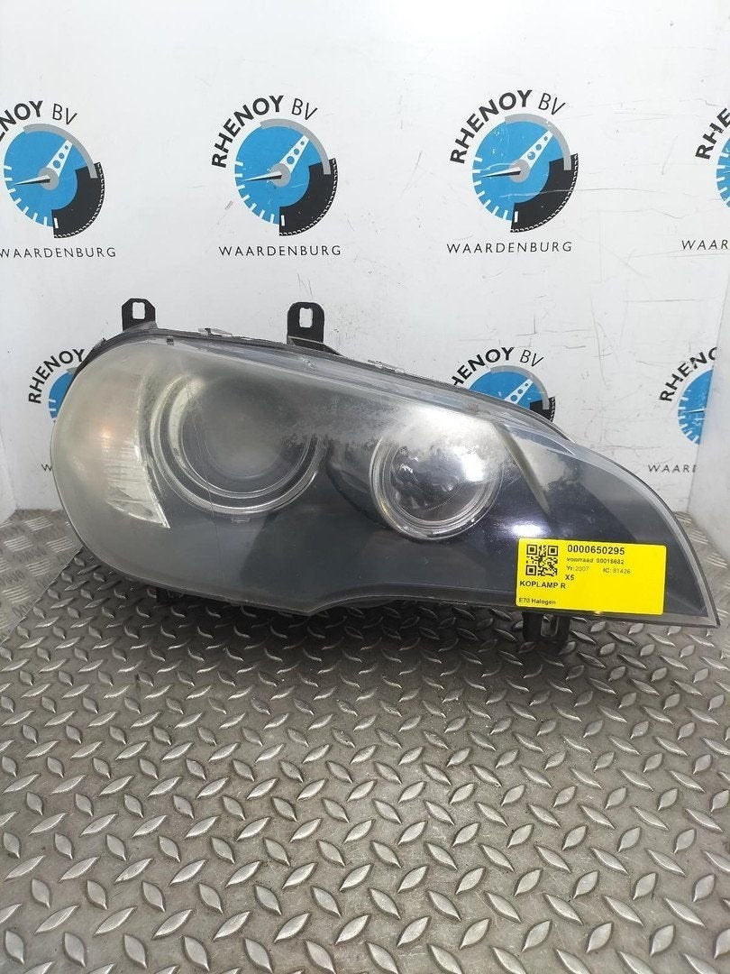 BMW X5 E70 3.0D  KOPLAMP R 2007, Auto-onderdelen, Verlichting, Ophalen of Verzenden, Gebruikt, Stiba lid
