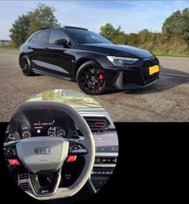 ❗Audi RS3 KM-VRIJ! AUTO HUREN|AUTOVERHUUR| Week €1.150❗❗, Personenauto