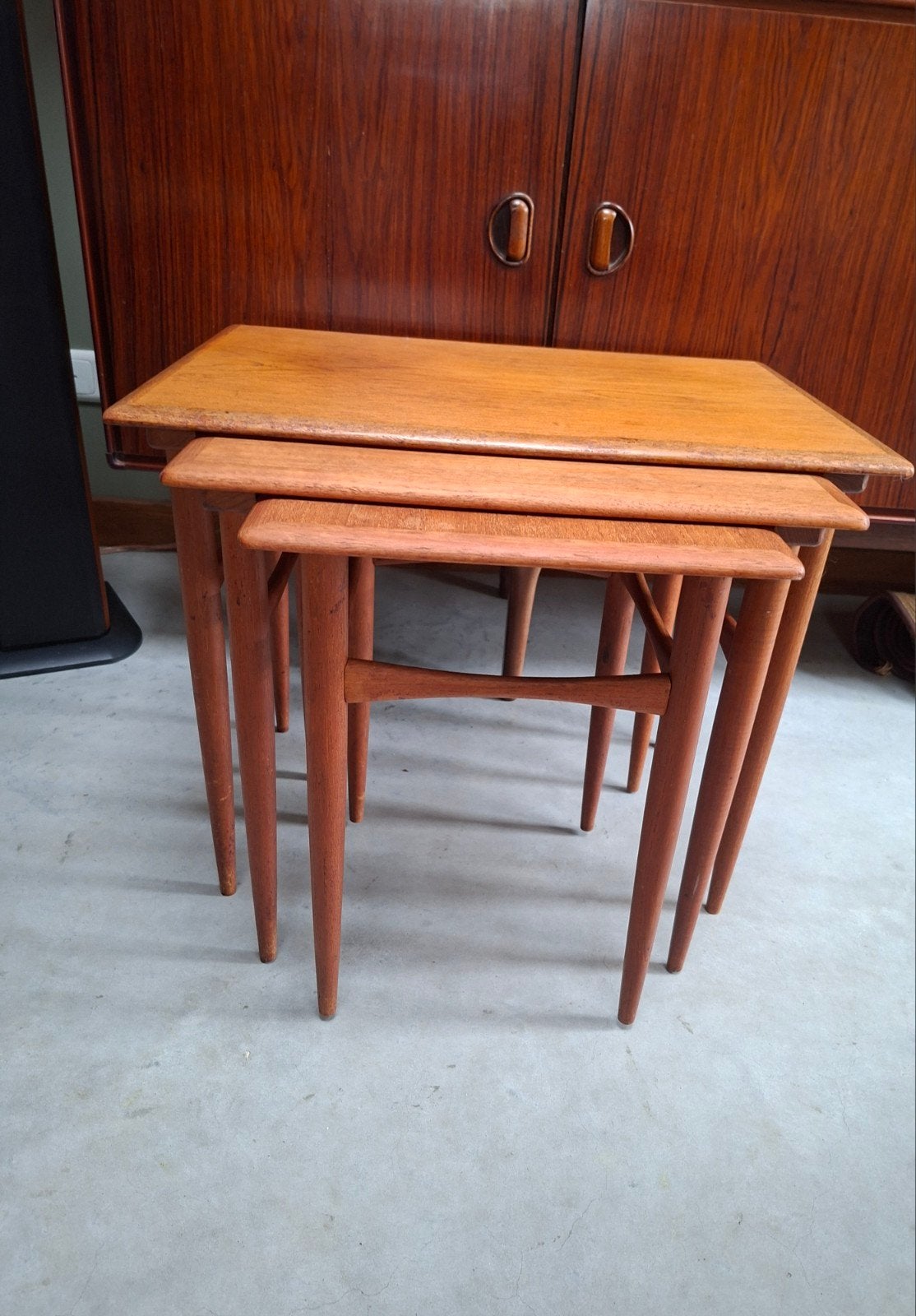 Deens design bijzettafels (nesting tabel) mimiset, Ophalen