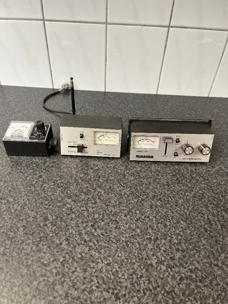 3x SW meter . Miranda 175 , Sirtel 121 en RAMA SWR-11B ., Ophalen of Verzenden, Gebruikt