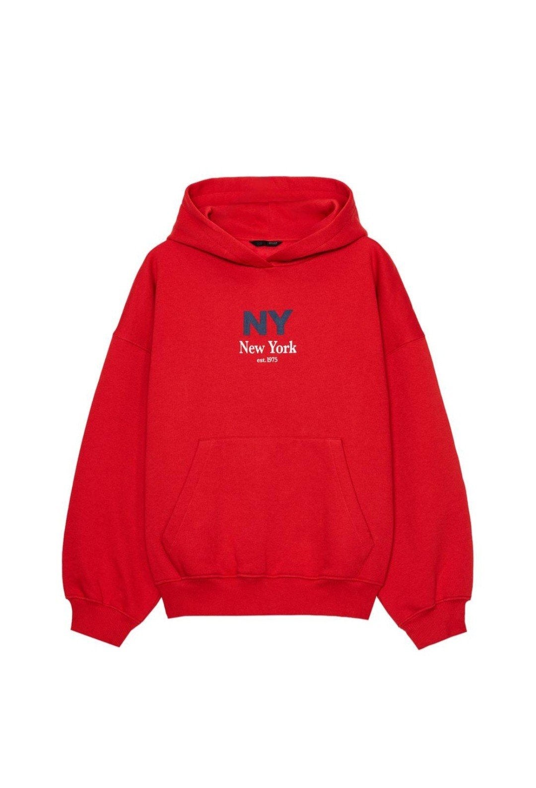 Rode hoodie van Zara, Maat 38/40 (M), Nieuw, Ophalen of Verzenden, Rood