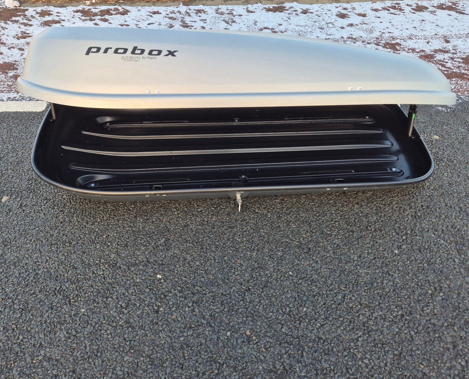 Zeer mooie grote Hapro Probox 460 EF dakkoffer skibox, Auto diversen, Ophalen of Verzenden, Zo goed als nieuw