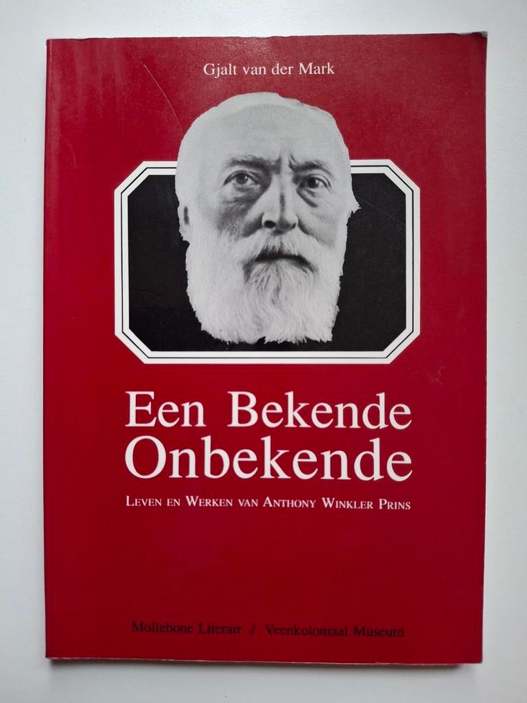 Een Bekende Onbekende - Anthony Winkler Prins, Boeken, Overige, Ophalen of Verzenden, Gelezen, Gjalt van der Mark