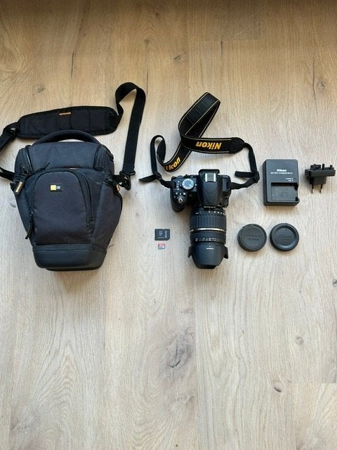 Nikon D3100 spiegelreflexcamera met Tamron lens, Ophalen, Spiegelreflex, Zo goed als nieuw, Nikon