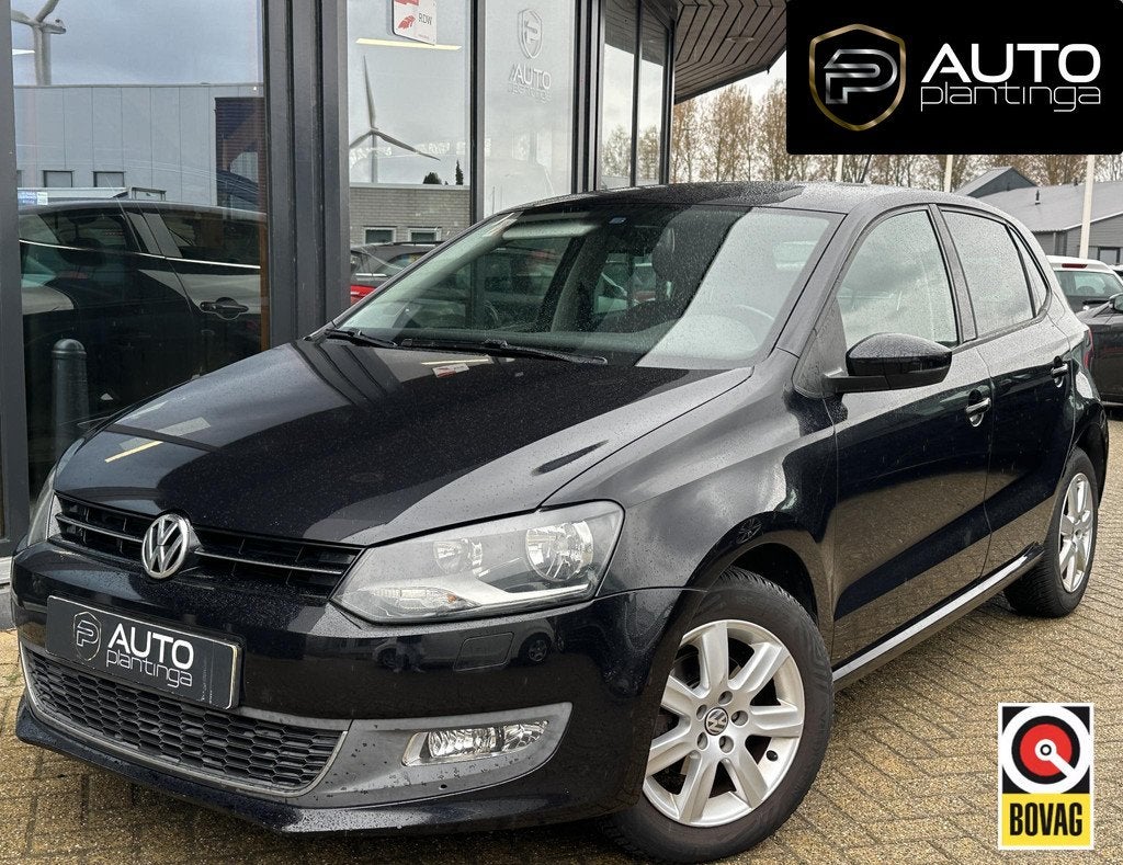 Volkswagen Polo 1.2 TSI Highline 105PK | 2e Eigenaar | Nette, Voorwielaandrijving, Euro 5, Stof, Zwart