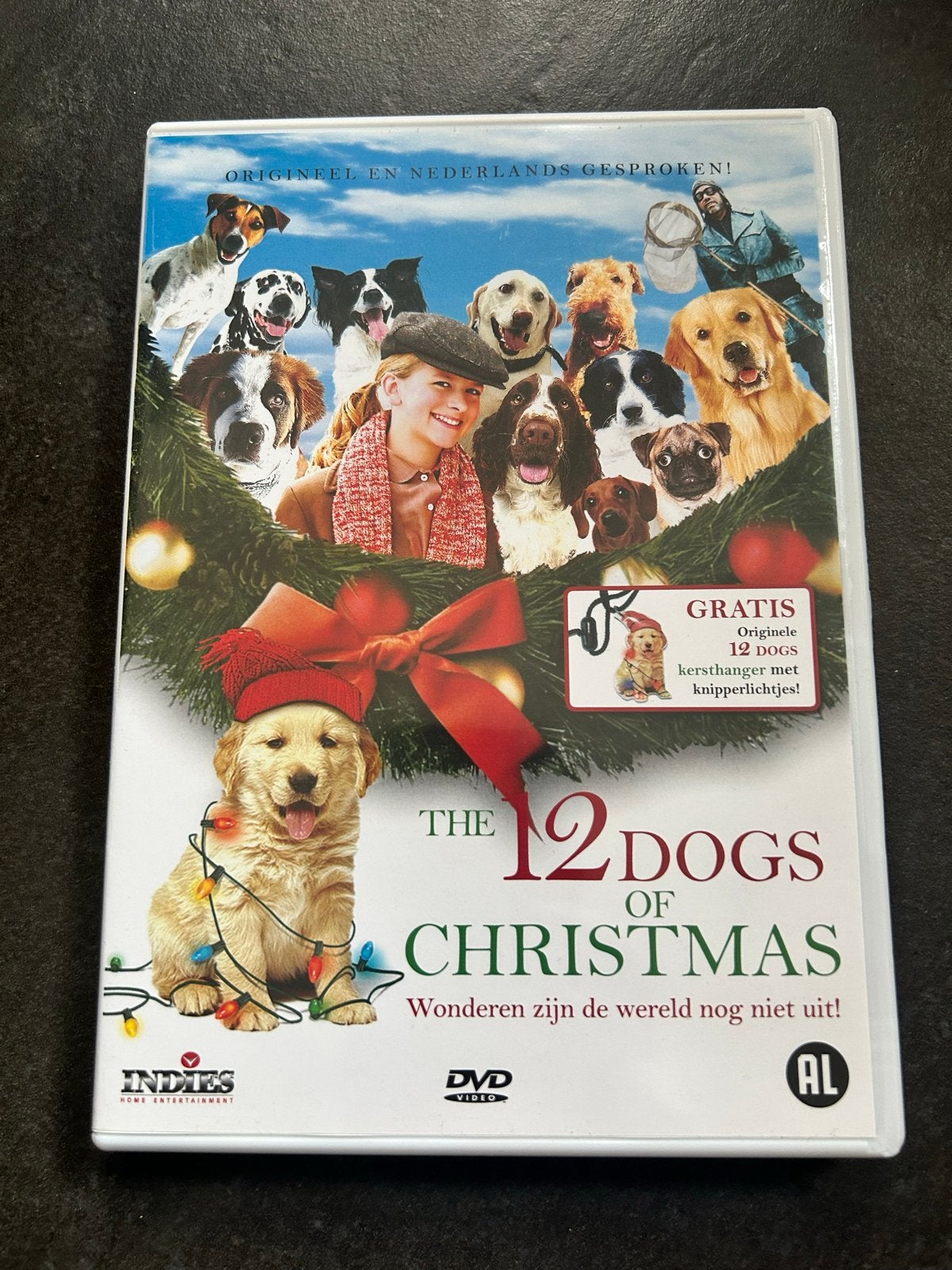 The 12 Dogs of Christmas DVD - Origineel Nederlands Gesproke, Alle leeftijden, Nederlands, Zo goed als nieuw, Familie