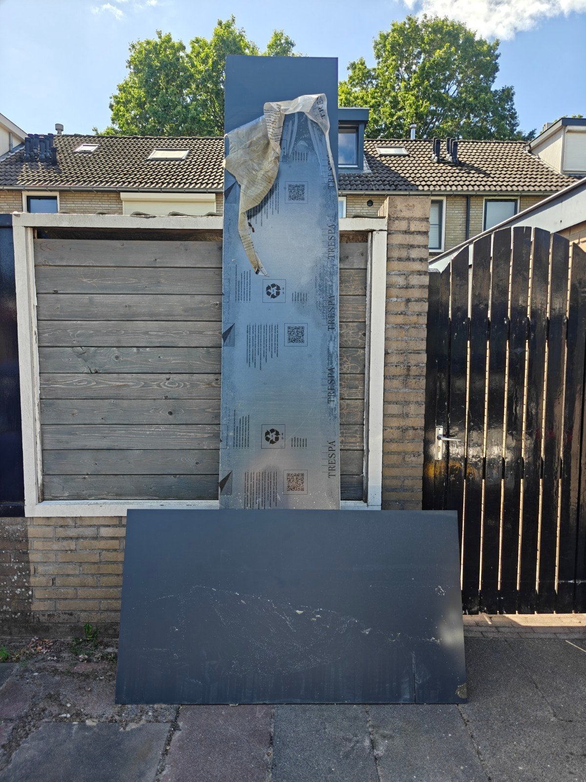 trespa antraciet ral 7016, Ophalen, Zo goed als nieuw, Overige materialen, Minder dan 20 mm