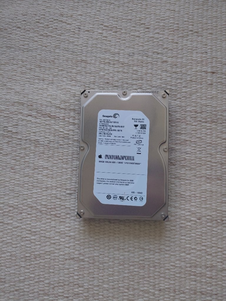 Seagate Barracuda ES 500GB SATA interne harde schijf, Computers en Software, Harde schijven, Intern, Gebruikt, Ophalen of Verzenden