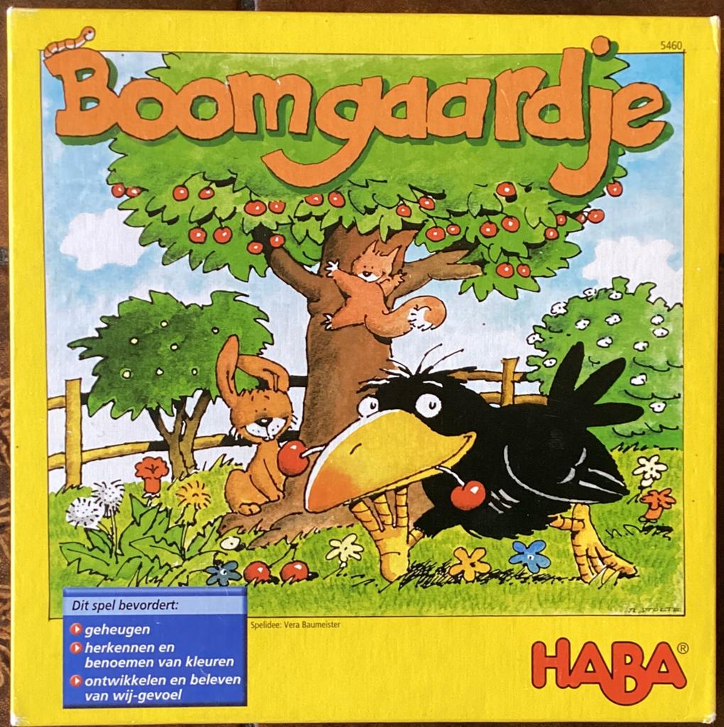 Haba Spelletje vanaf 3 jaar Boomgaardje, Ophalen of Verzenden, Zo goed als nieuw
