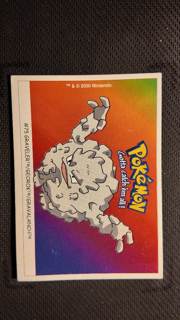 graveler 75 dunkin boomer | Pokemon kaart, Ophalen, Zo goed als nieuw, Losse kaart