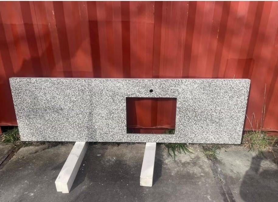 Terrazzo keukenblad €250 – Nieuwprijs €2200, Ophalen, Overige kleuren, Zo goed als nieuw, 200 cm of meer