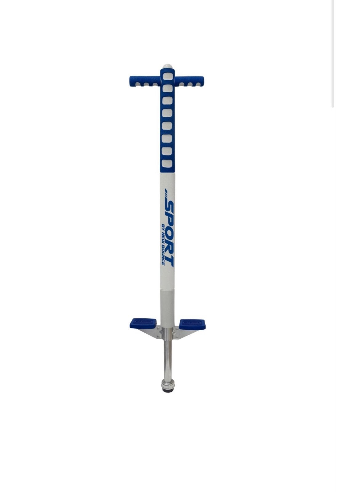 Pogo Stick Sport- Blauw/Wit, Kinderen en Baby's, Speelgoed | Buiten | Actiespeelgoed, Ophalen, Zo goed als nieuw