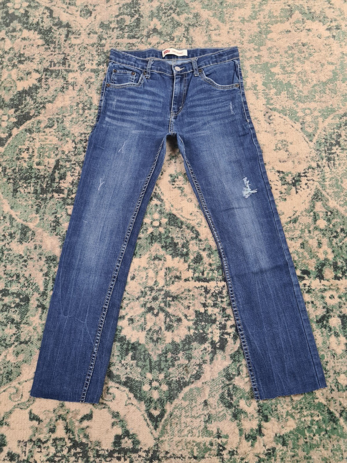 Levi’s 510 skinny W29 L28 Dames Tulsi2928 Mid-rise, Blauw, Ophalen of Verzenden, Zo goed als nieuw, W30 - W32 (confectie 38/40)