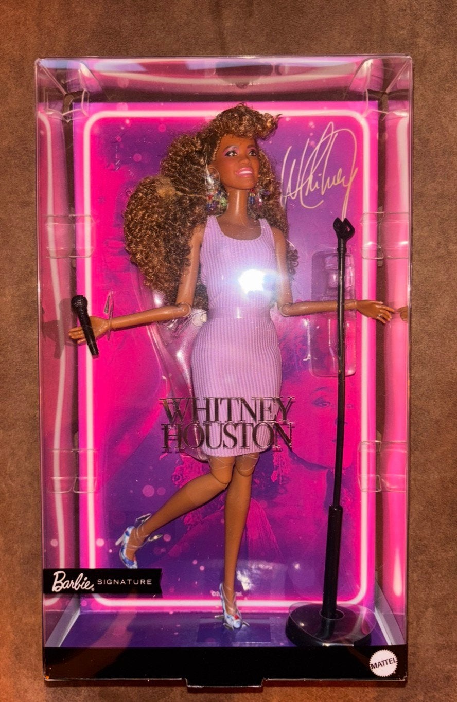 Whitney Houston Barbie Signature Mattel, Verzamelen, Ophalen of Verzenden, Nieuw, Pop, Beeldje of Miniatuur